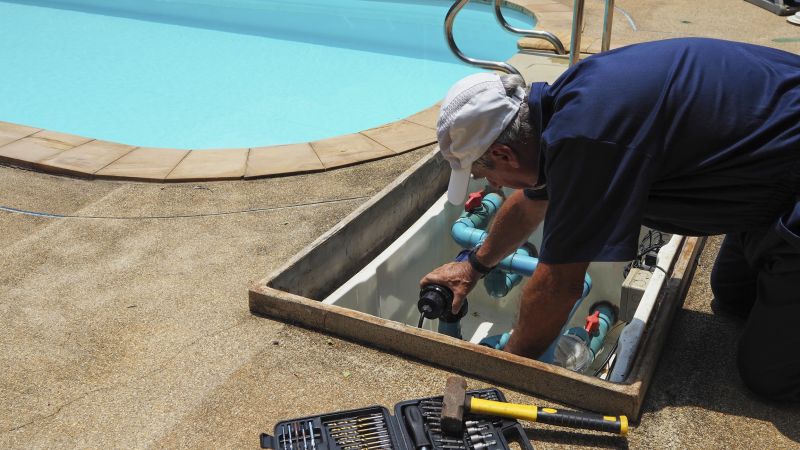 Pool Steps Repair